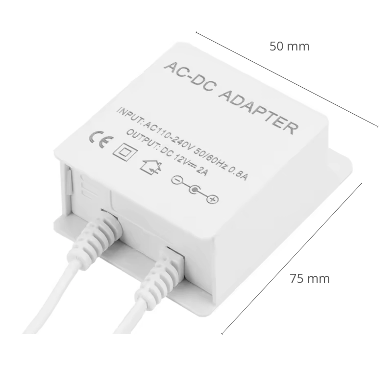 Zasilacz impulsowy do kamer CCTV AC/DC 12V 2A